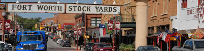 Business Insurance in San Antonio, Texas A photo of the Fort Worth Stock Yards