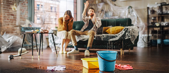 Uninsured mistake covered by plumbing insurance