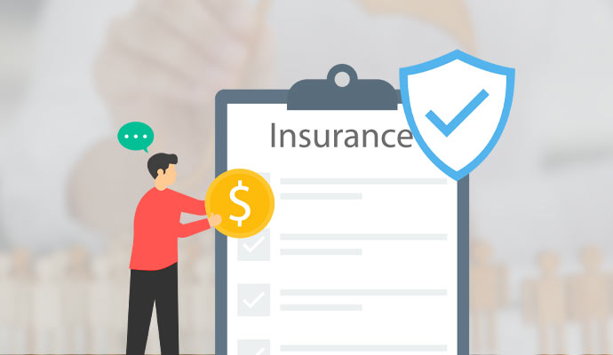 Insurance policy document illustration