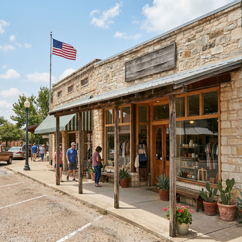 Retail store front