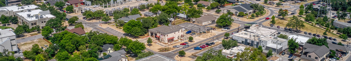 aerial view of round rock 
