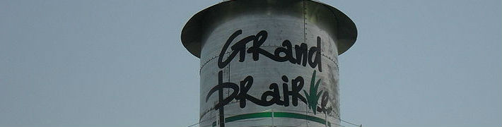 Grand Prairie water tank